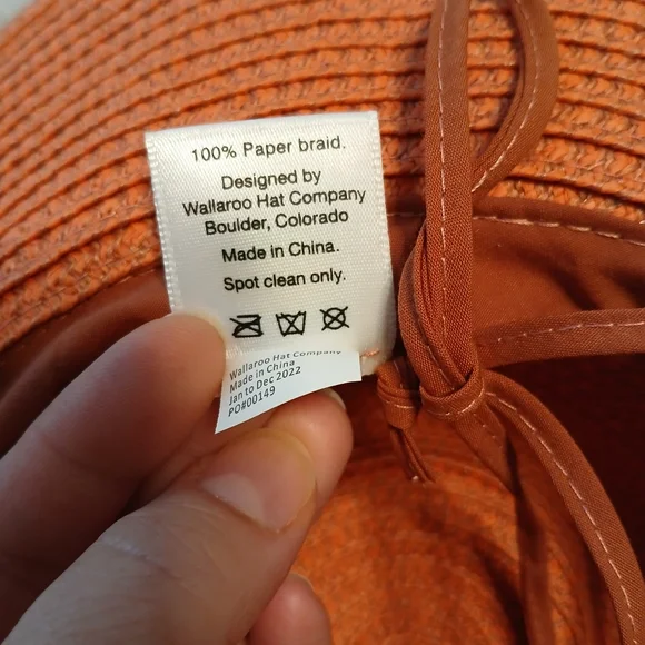 Wallaroo Sanibel Packable Paper Sun Hat - Picture 9 of 10